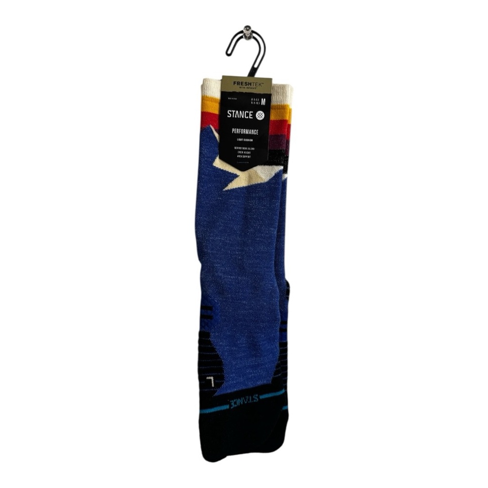 STANCE Men’s Divided  Lines  Wool Blend Crew Height Socks - WOOL CREW